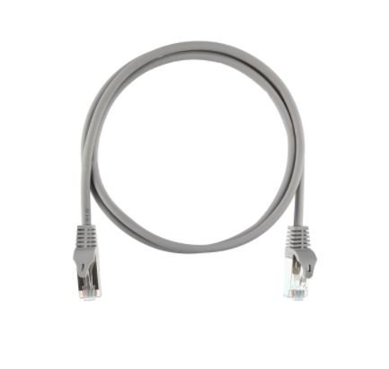 Фотография товара 'Nikomax Коммутационный шнур F/UTP 4 пары, Кат.5е (Класс D), 100МГц, 2хRJ45/8P8C, T568B, заливной, NMC-PC4SD55B-ES-050-C-GY'