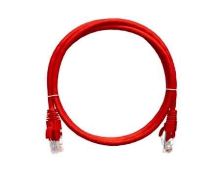 Фотография товара 'Nikomax Коммутационный шнур U/UTP 4 пары, Кат.5е (Класс D), 100МГц, 2хRJ45/8P8C, T568B, заливной, NMC-PC4UD55B-001-RD'