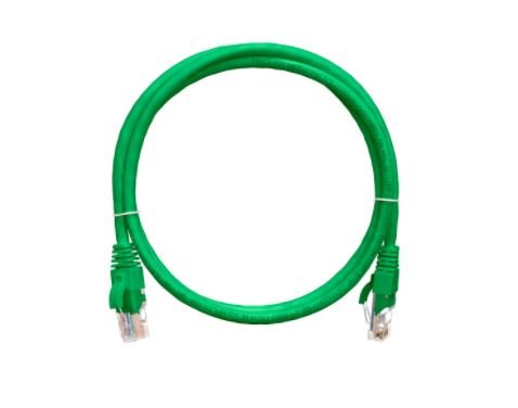 Фотография товара 'Nikomax Коммутационный шнур U/UTP 4 пары, Кат.5е (Класс D), 100МГц, 2хRJ45/8P8C, T568B, заливной, NMC-PC4UD55B-001-GN'