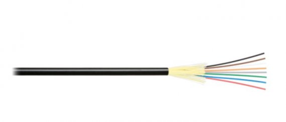 Фотография товара 'Nikomax Кабель волоконно-оптический, 8 волокон, многомодовый 50/125мкм, стандарта OM3, внутренний/внешний, NKL-F-008M3I-00C-BK'