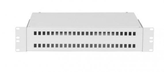 Фотография товара 'Nikomax Оптический кросс 19", 2U, до 48 SC портов или 96 LC портов, стальной, NMF-RP48SC-WS-ES-2U-GY'