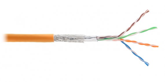 Фотография товара 'Nikomax Кабель U/UTP 4 пары, категория 5e, одножильный, внутренний, 305м NKL 9300C-OR'