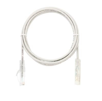 Фотография товара 'Nikomax Коммутационный шнур U/UTP 1 пара, Кат.5 (Класс D), 100МГц, 110-RJ45/8P8C, USOC, колпачок с защитой защелки, NMC-PC1UD05T-005-C-GY'