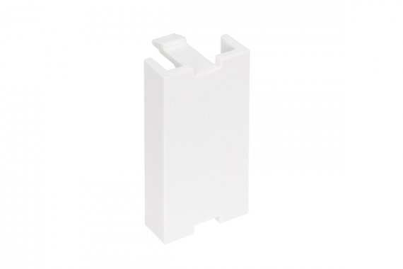 Фотография товара 'Nikomax Вставка-заглушка типа Mosaic 22,5x45 мм NMC-PM0P-PH-WT'