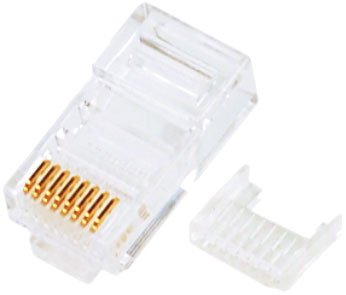 Фотография товара 'Nikomax Коннектор под витую пару, категория 5е, универсальный, неэкранированный NMC-RJ88RZ50UD2-100'