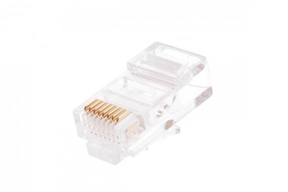 Фотография товара 'Nikomax Коннектор под витую пару, категория 5е, под многожильный кабель, неэкранированный NMC-RJ88RE06UD1-100'