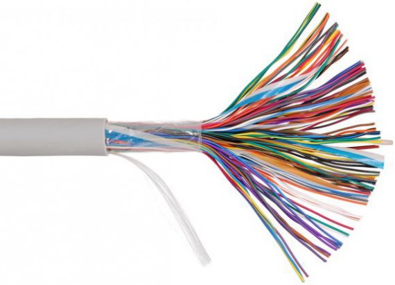 Фотография товара 'Nikomax Кабель U/UTP 50 пар, категория 3, одножильный, внутренний, 1м NKL 6125A-GY-M-A024'