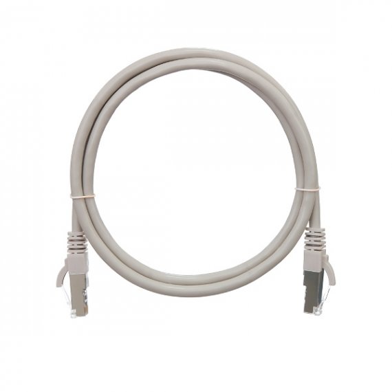 Фотография товара 'Nikomax Коммутационный шнур F/UTP 4 пары, категория 5е, 3м NMC-PC4SD55B-030-GY'