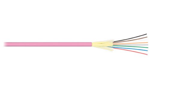 Фотография товара 'Nikomax Кабель волоконно-оптический, 8 волокон, внутренний NKL-F-008M4I-00C-MG'