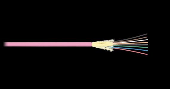 Фотография товара 'Nikomax Кабель волоконно-оптический, 12 волокон, внутренний NKL-F-012M4I-00C-MG'
