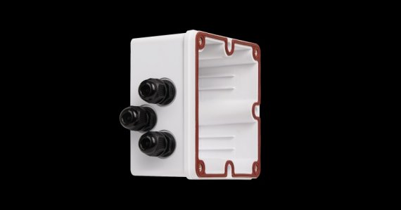 Фотография товара 'Nikomax Индустриальный корпус настенной розетки, под индустриальные модули-вставки, IP67 NMC-MB3P-IS-MT'