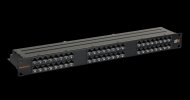 Nikomax Коммутационная панель 19, 1U, категория 6, RJ45/8P8C, T568A/B NMC-RP48UE2-1U-BK