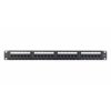 Nikomax Коммутационная панель 19, 1U, категория 5e, 100МГц, RJ45/8P8C, T568A/B NMC-RP24UD2-ES-1U-BK