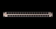 Nikomax Коммутационная панель 19, 1U, наборная, под 48 модулей Keystone, с заземлением NMC-RP48-BLANK-1U-MT