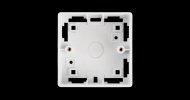 Nikomax Коробка настенная, под лицевые панели и розетки формата 86х86 мм NMC-BB86X86-WT
