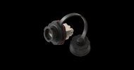 Nikomax Индустриальный модуль-вставка, 250МГц, RJ45/8P8C, 110/KRONE, T568A/B NMC-KJSE2-IS-BK