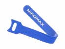 Nikomax Стяжка-липучка с мягкой пряжкой, 240х16 мм, для пучков до 65 мм NMC-CTV240-16-SB-BL-10
