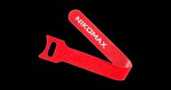 Nikomax Стяжка-липучка с мягкой пряжкой, 310х16 мм, для пучков до 85 мм NMC-CTV310-16-SB-RD-10