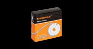 Nikomax Маркер кабельный, трубчатый, эластичный, под кабели 3,6-7,4 мм, буква «K» NMC-CMR-K-YL-500