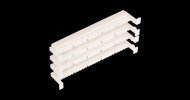 Nikomax Настенный блок 110 типа, 100 пар, без ног NMC-CB110-100NL