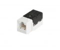 Nikomax Модуль-вставка типа Keystone, Кат.6а (Класс Eа), 500МГц, RJ45/8P8C, FT-TOOL/110/KRONE, T568A/B, неэкранированный, NMC-KJUA2-FT-WT