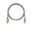 Nikomax Коммутационный шнур U/UTP 4 пары, Кат.6a (Класс Ea), 500МГц, 2хRJ45/8P8C, T568B, заливной, NMC-PC4UA55B-ES-003-C-GY