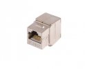 Nikomax Модуль-вставка типа Keystone, Кат.6 (Класс E), 250МГц, RJ45/8P8C, самозажимной, T568A/B, 180 градусов, полный экран, NMC-KJSE2-ET-MT