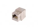Nikomax Модуль-вставка типа Keystone, Кат.5е (Класс D), 100МГц, RJ45/8P8C, самозажимной, T568A/B, 180 градусов, полный экран, NMC-KJSD2-ET-MT