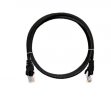 Nikomax Коммутационный шнур U/UTP 4 пары, Кат.5е (Класс D), 100МГц, 2хRJ45/8P8C, T568B, заливной, NMC-PC4UD55B-001-C-BK