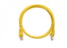 Nikomax Коммутационный шнур U/UTP 4 пары, Кат.5е (Класс D), 100МГц, 2хRJ45/8P8C, T568B, заливной, NMC-PC4UD55B-001-C-YL