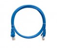 Nikomax Коммутационный шнур U/UTP 4 пары, Кат.5е (Класс D), 100МГц, 2хRJ45/8P8C, T568B, заливной, NMC-PC4UD55B-001-BL