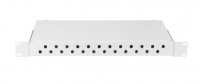 Nikomax Оптический кросс 19", 1U, до 24 FC/ST портов, стальной, NMF-RP24FC-WS-ES-1U-GY