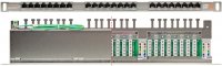 Nikomax Патч-панель 19, 0,5U, категория 5e, RJ45/8P8C, 110/KRONE, T568A/B, полный экран NMC-RP24SD2-HU-MT