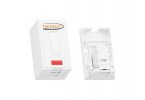 Nikomax Настенная розетка, 1 порт, категория 6, RJ45/8P8C, FT-TOOL/110/KRONE, T568A/B NMC-WO1UE2-FT-ST-WT