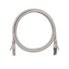 Nikomax Коммутационный шнур F/UTP 4 пары, категория 5е, 1м NMC-PC4SD55B-010-GY