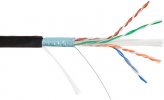 Nikomax Кабель F/UTP 4 пары, одножильный, внешний, 305м NKL 4740B-BK